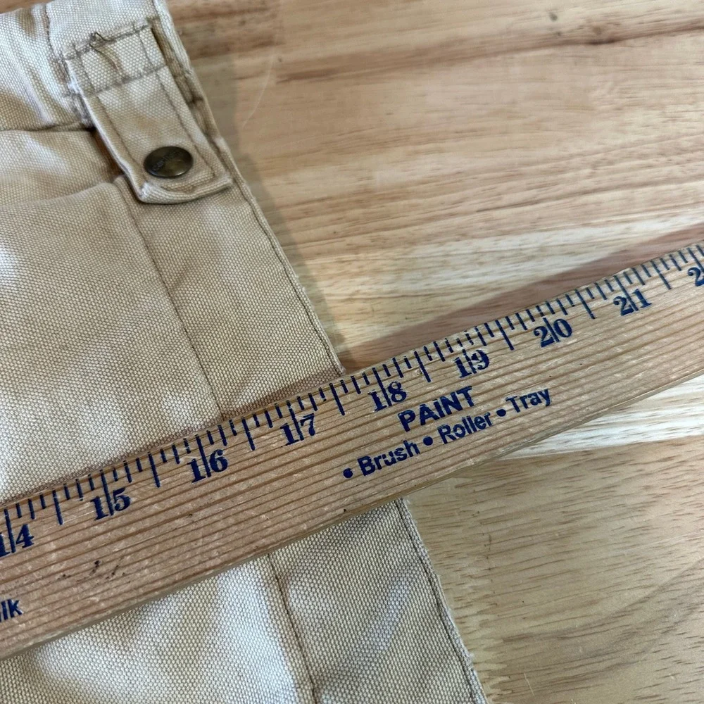 VTG Carhartt Detroit Jacket Brown Tan Lined Canvas Boys Toddler Youth 4-5